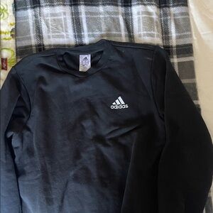 Adidas Black Crewneck Sweatshirt